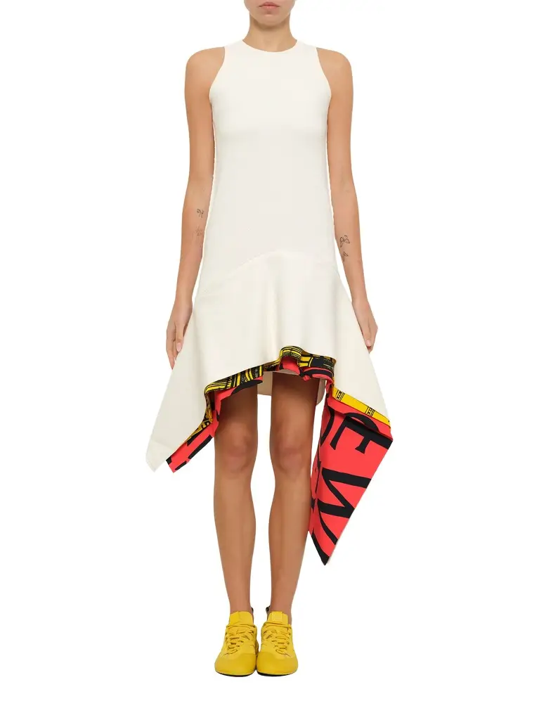 Loewe Dress in White/multicolor