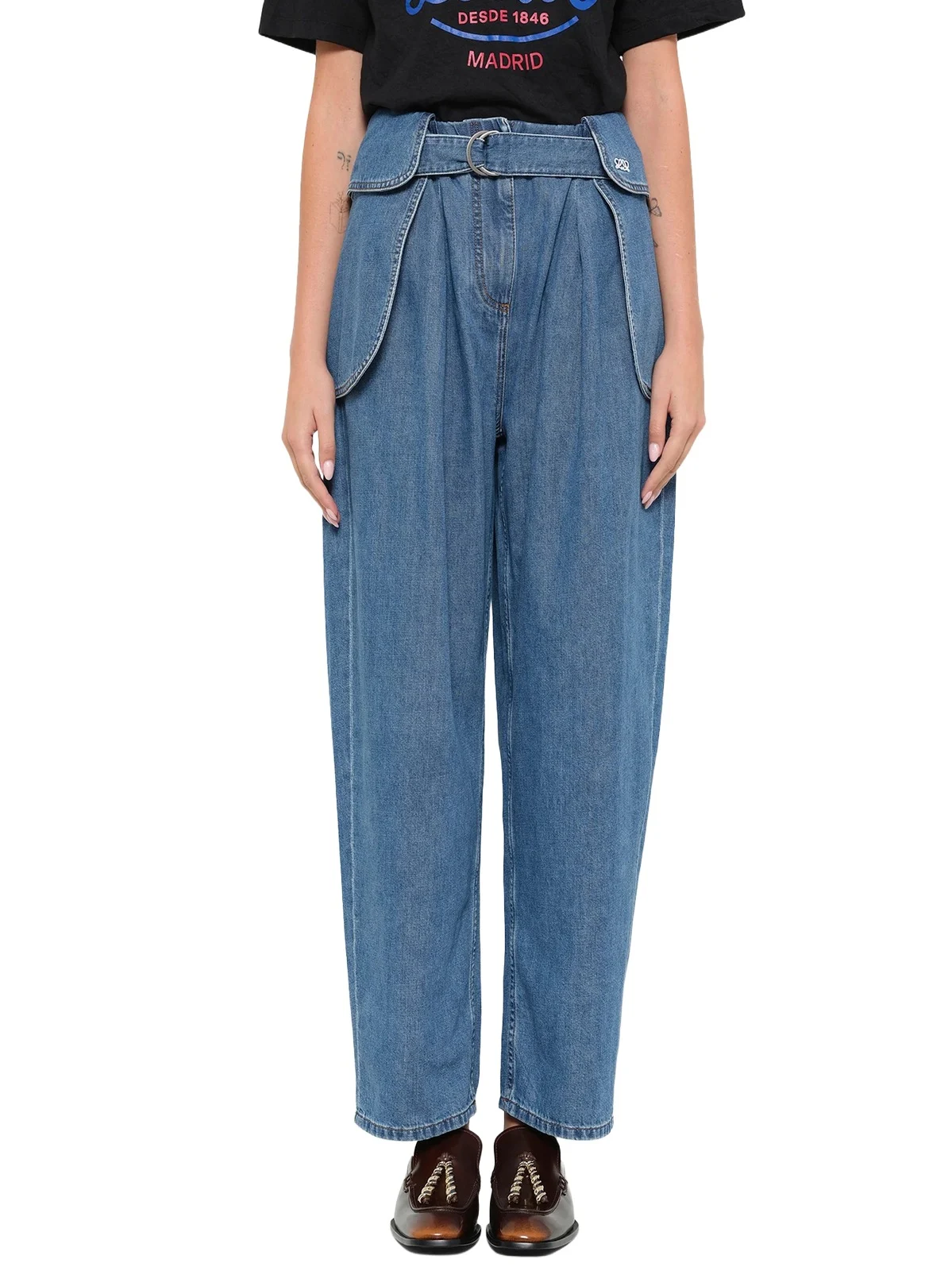 Loewe Cargo Jeans AF in Light Blue