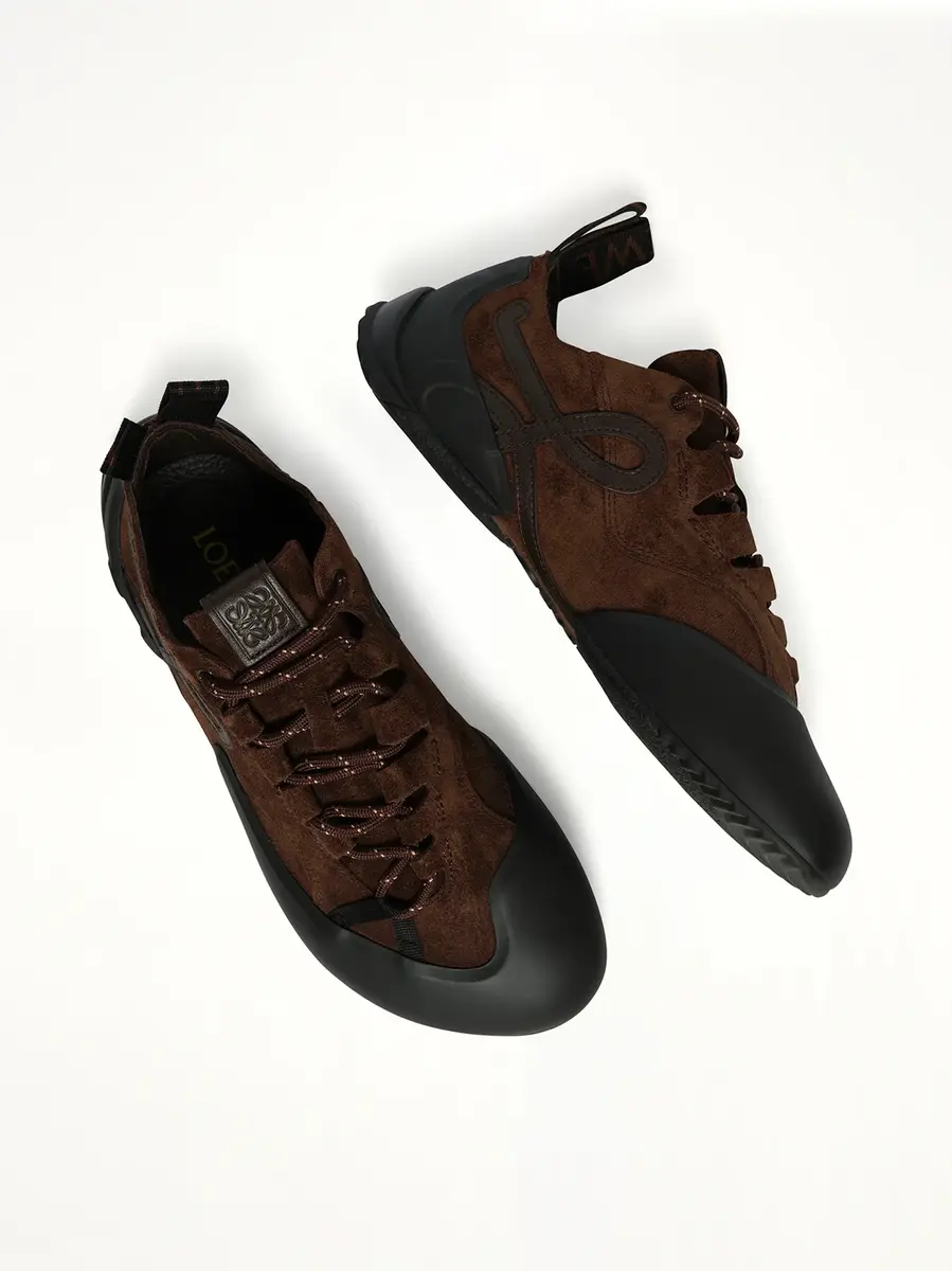 Loewe Grip Sneaker in Dark Brown/dark Brown | Thumbnail 4 Loewe Grip Sneaker in Dark Brown/dark Brown | Thumbnail 4