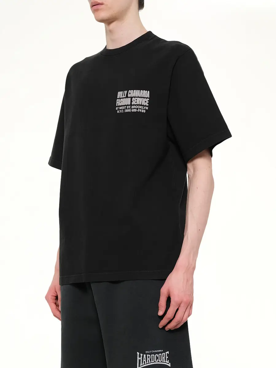 Willy Chavarria "Fashion Services" Standard T-shirt | Thumbnail 3 Willy Chavarria "Fashion Services" Standard T-shirt | Thumbnail 3