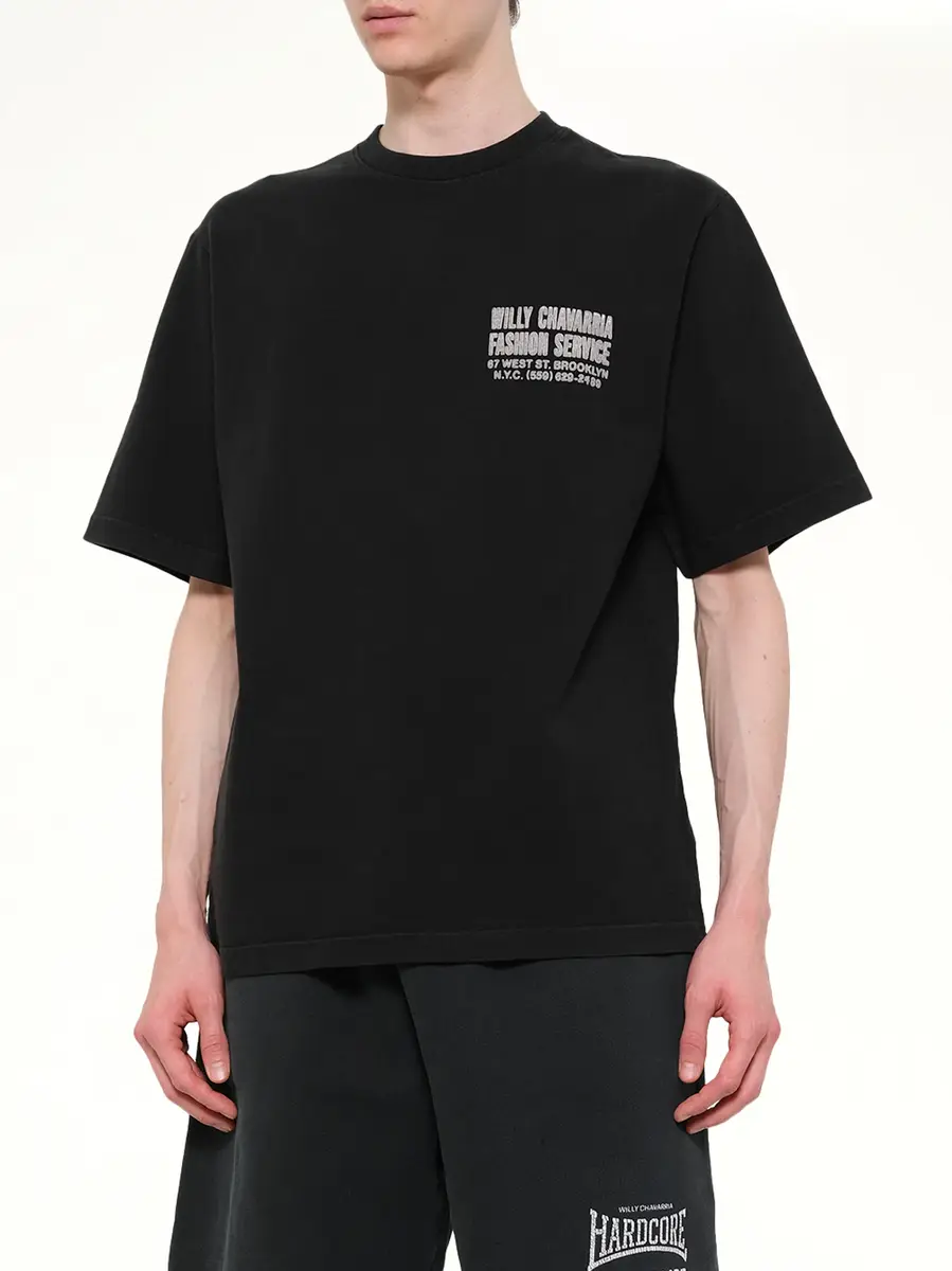 Willy Chavarria "Fashion Services" Standard T-shirt | Thumbnail 6 Willy Chavarria "Fashion Services" Standard T-shirt | Thumbnail 6