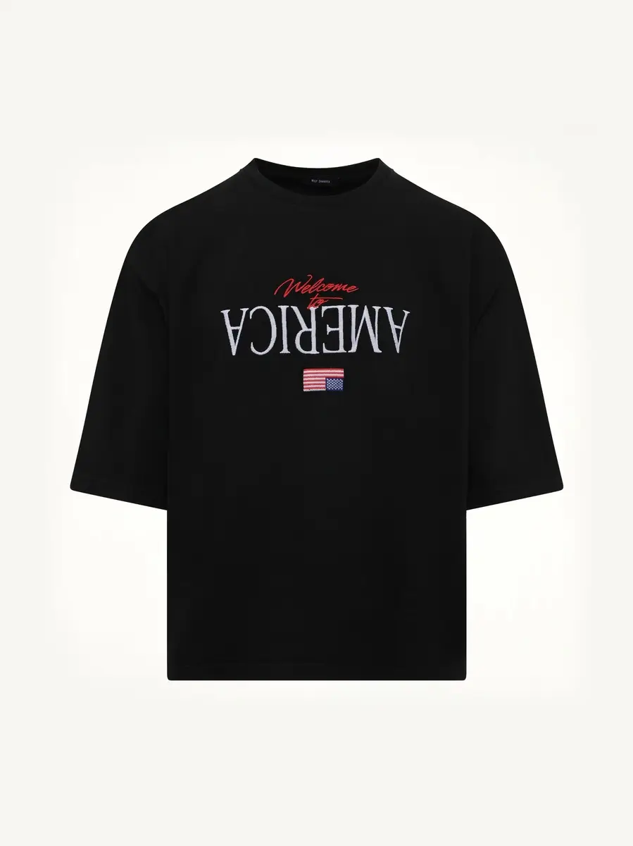 Willy Chavarria Welcome To America Buffalo T-shirt | Thumbnail 2 Willy Chavarria Welcome To America Buffalo T-shirt | Thumbnail 2
