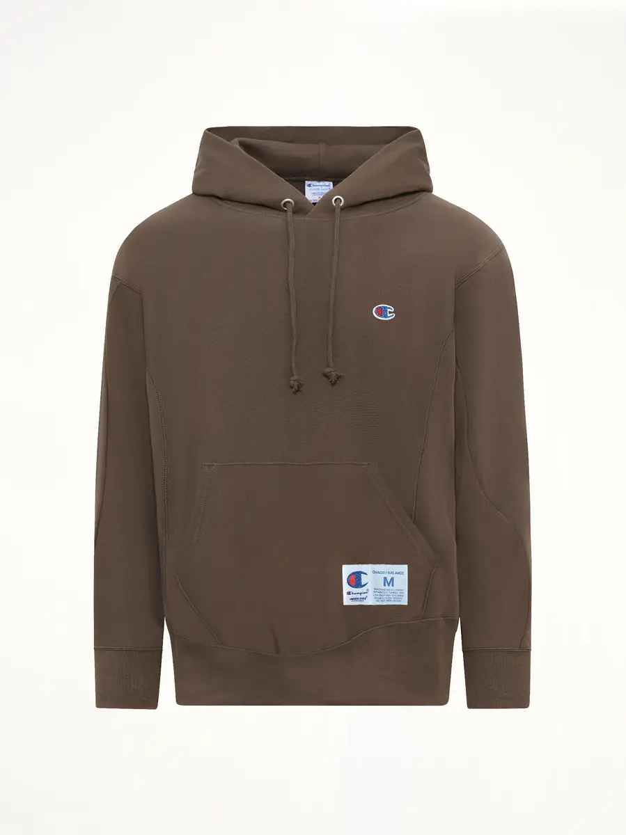 Undercover Champion x UC Hoodie in Khaki Gray | Thumbnail 2 Undercover Champion x UC Hoodie in Khaki Gray | Thumbnail 2