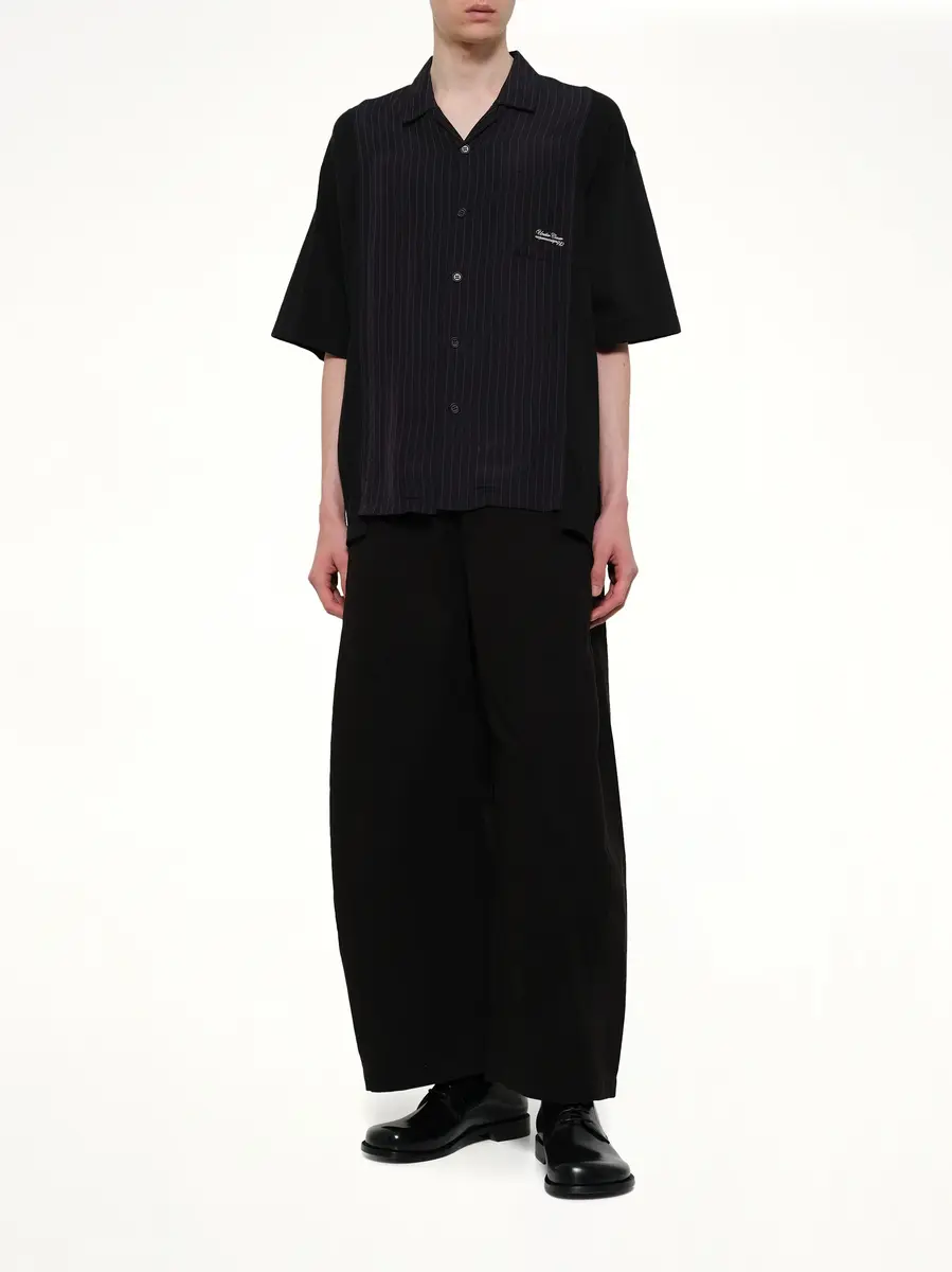 Undercover Combo SS Shirt in Navy Stripe | Thumbnail 4 Undercover Combo SS Shirt in Navy Stripe | Thumbnail 4