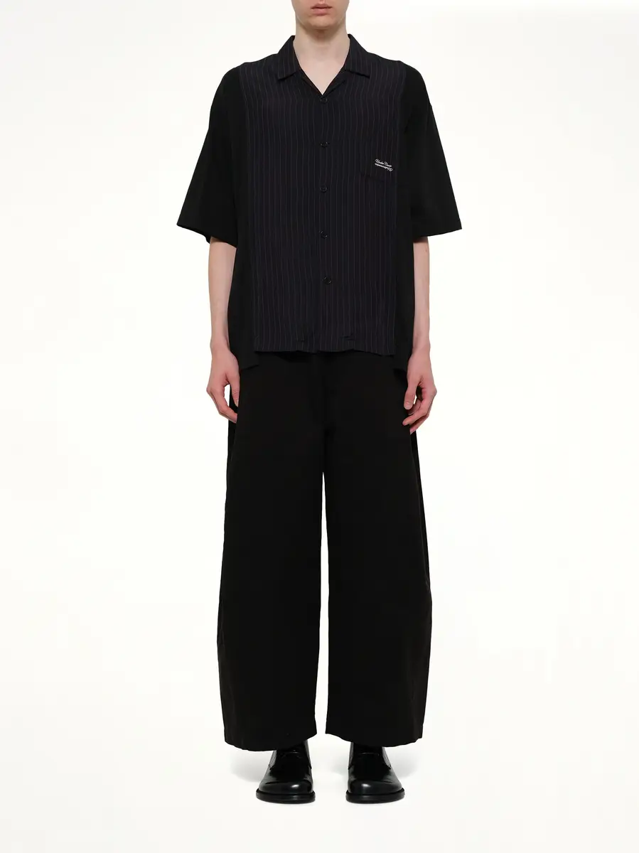 Undercover Combo SS Shirt in Navy Stripe | Thumbnail 7 Undercover Combo SS Shirt in Navy Stripe | Thumbnail 7
