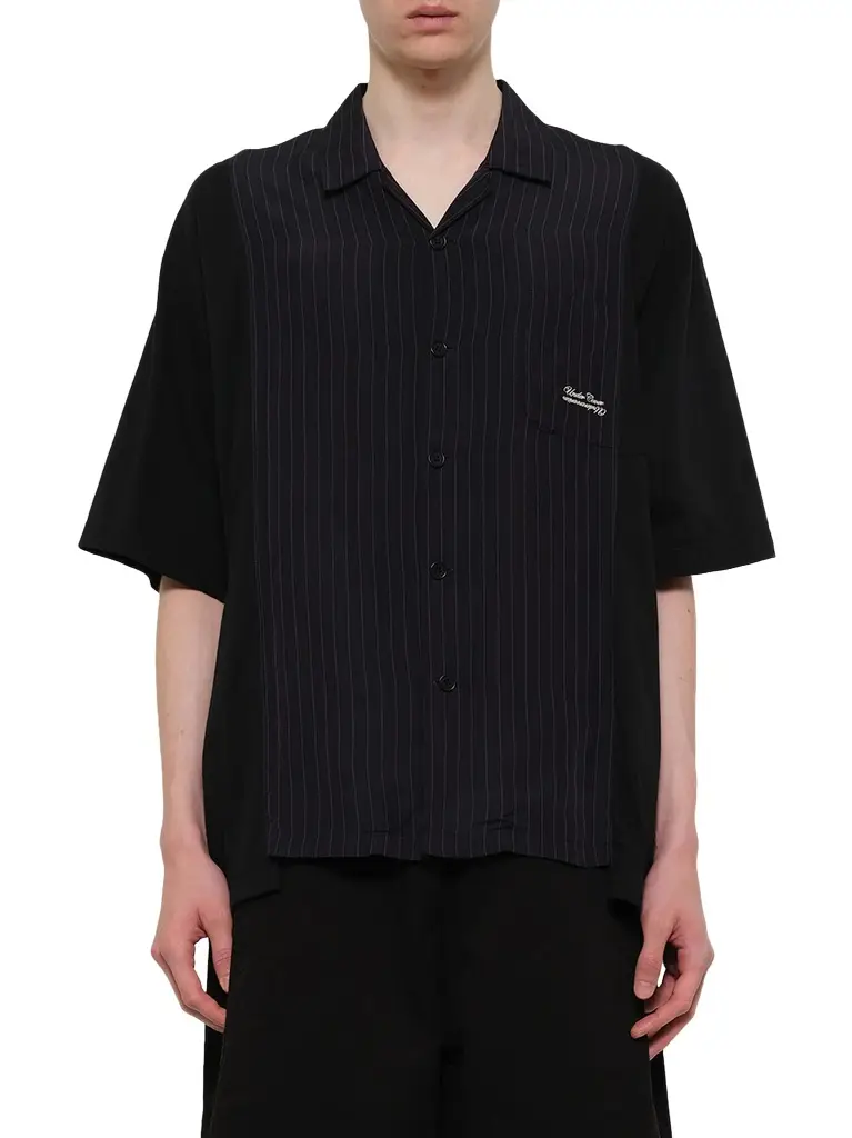 Undercover Combo SS Shirt in Navy Stripe