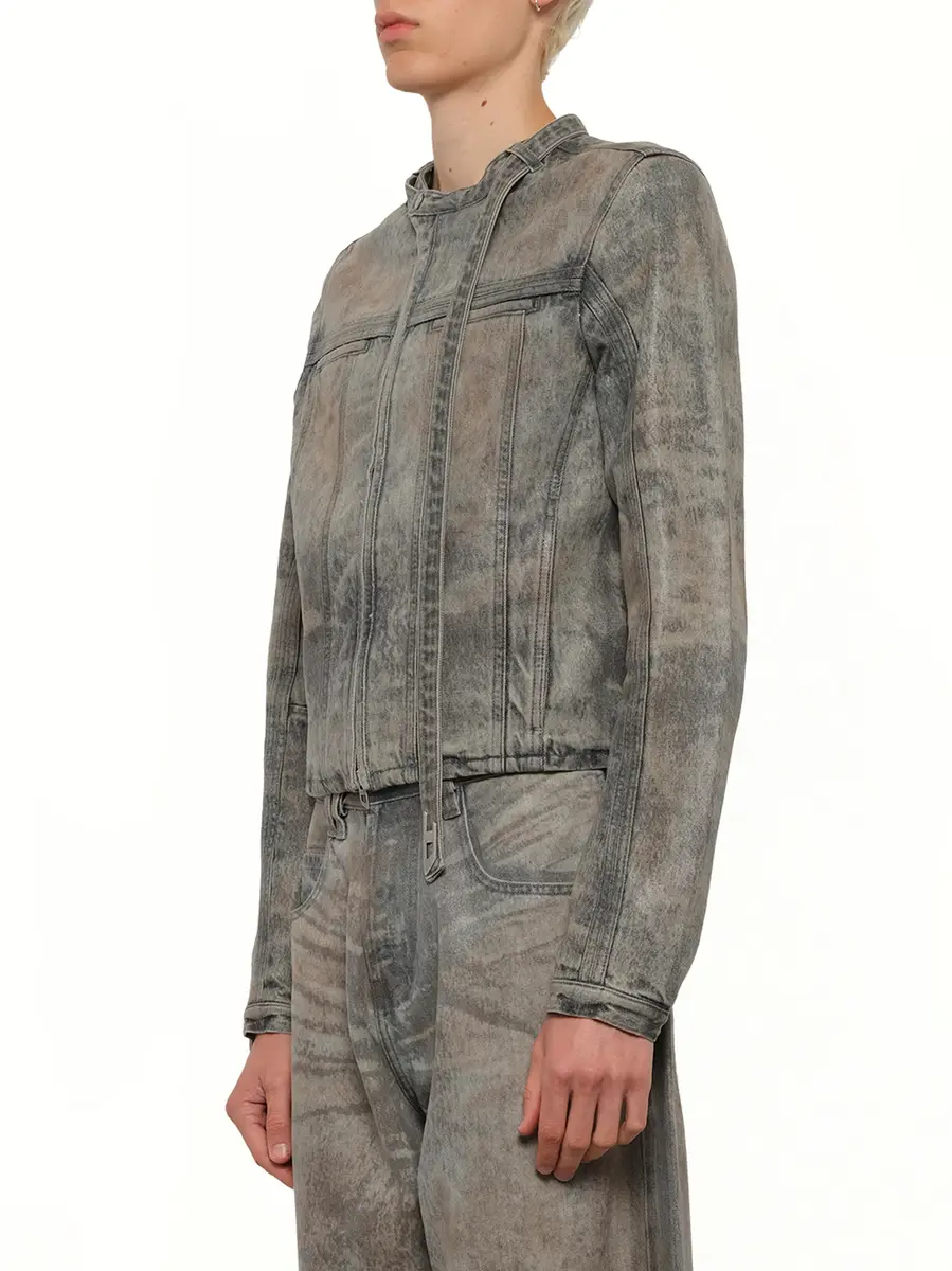 Diesel D-vulmar-fsi Denim Jacket in Dirty Wash | Thumbnail 3 Diesel D-vulmar-fsi Denim Jacket in Dirty Wash | Thumbnail 3