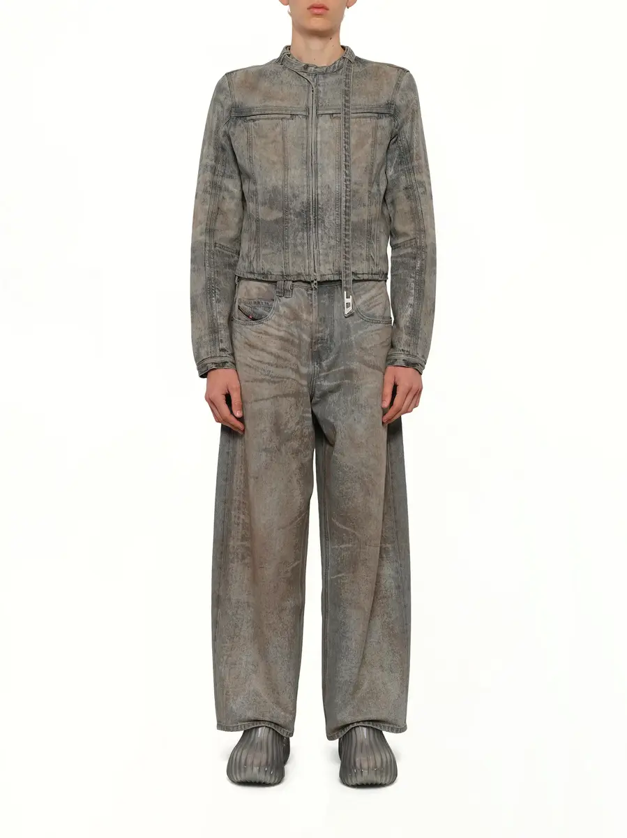 Diesel D-vulmar-fsi Denim Jacket in Dirty Wash | Thumbnail 7 Diesel D-vulmar-fsi Denim Jacket in Dirty Wash | Thumbnail 7