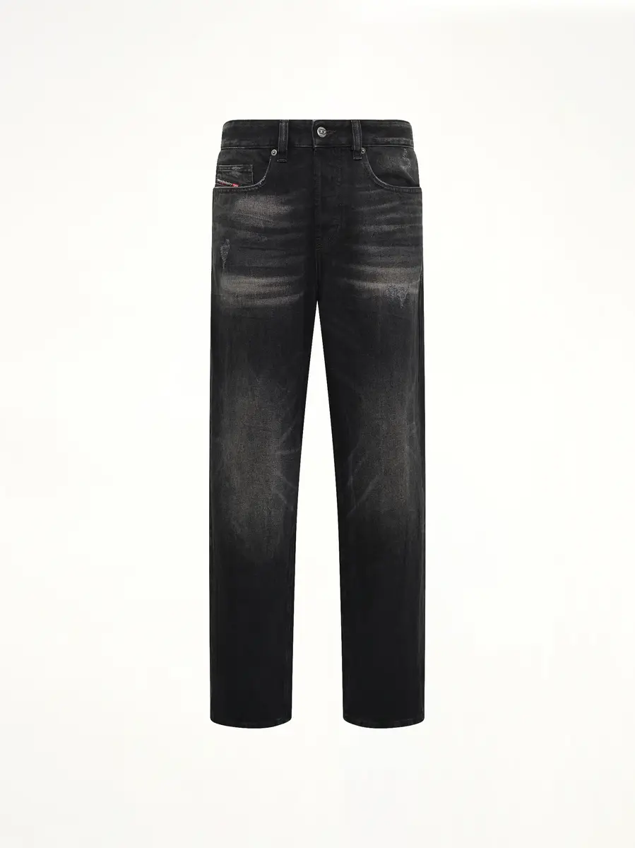 Diesel 2001 D-macro Relaxed Jeans in Washed Black | Thumbnail 2 Diesel 2001 D-macro Relaxed Jeans in Washed Black | Thumbnail 2