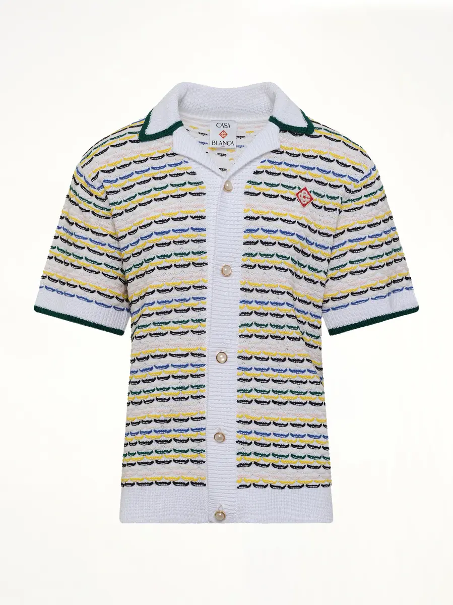 Casablanca Tuck Stitch Shirt | Thumbnail 2
