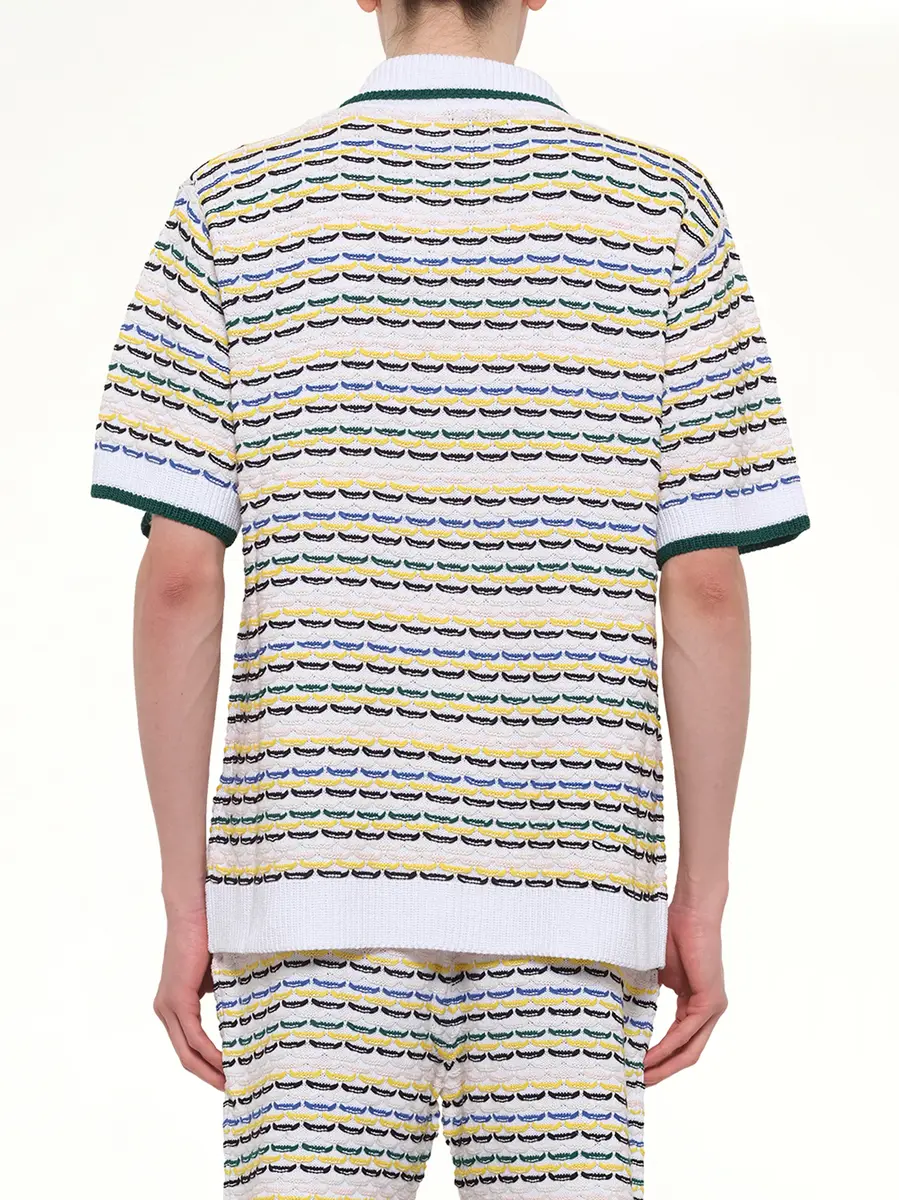 Casablanca Tuck Stitch Shirt | Thumbnail 5