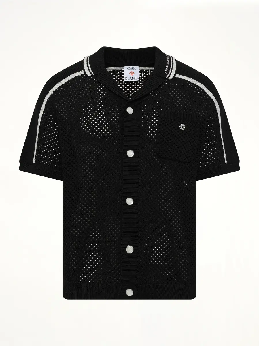 Casablanca Casablanca Mesh Shirt | Thumbnail 2 Casablanca Casablanca Mesh Shirt | Thumbnail 2