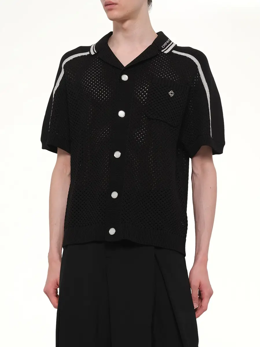 Casablanca Casablanca Mesh Shirt | Thumbnail 6 Casablanca Casablanca Mesh Shirt | Thumbnail 6