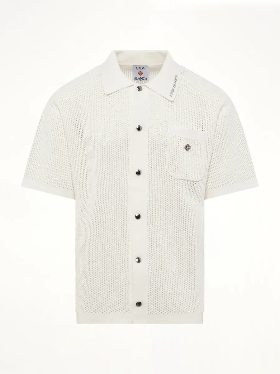 Casablanca Mesh Shirt | Thumbnail 2 Casablanca Mesh Shirt | Thumbnail 2