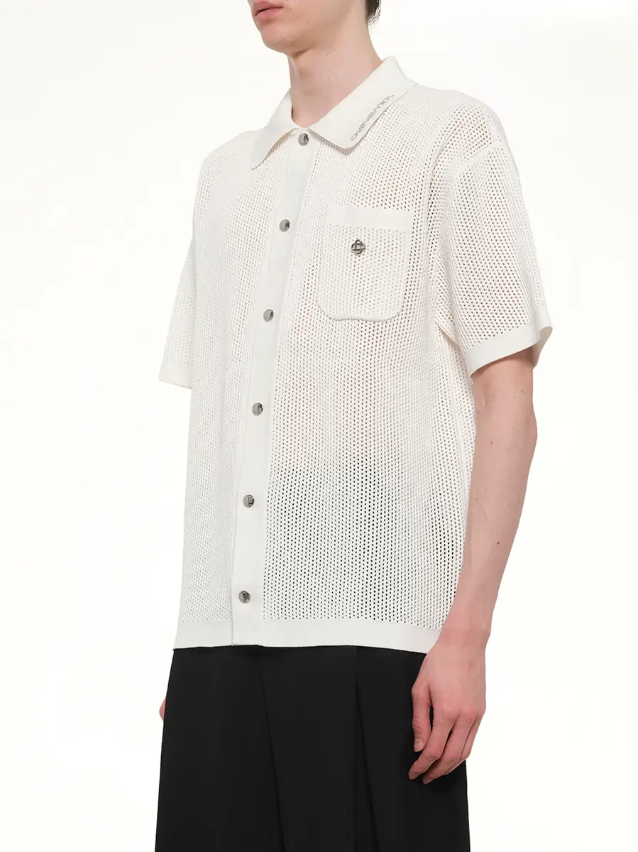 Casablanca Mesh Shirt | Thumbnail 3 Casablanca Mesh Shirt | Thumbnail 3