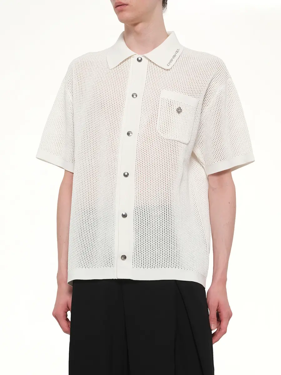 Casablanca Mesh Shirt | Thumbnail 6 Casablanca Mesh Shirt | Thumbnail 6