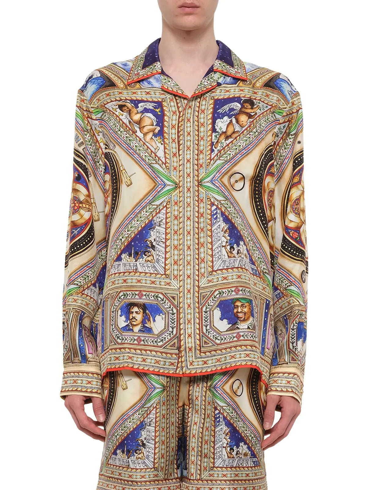 Casablanca Plafond Orne De Musique LS Shirt in Multicolour