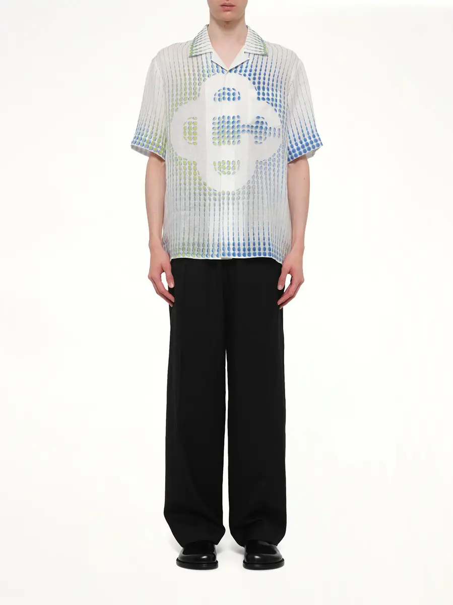 Casablanca Pills Cuban Collar SS Shirt | Thumbnail 7 Casablanca Pills Cuban Collar SS Shirt | Thumbnail 7
