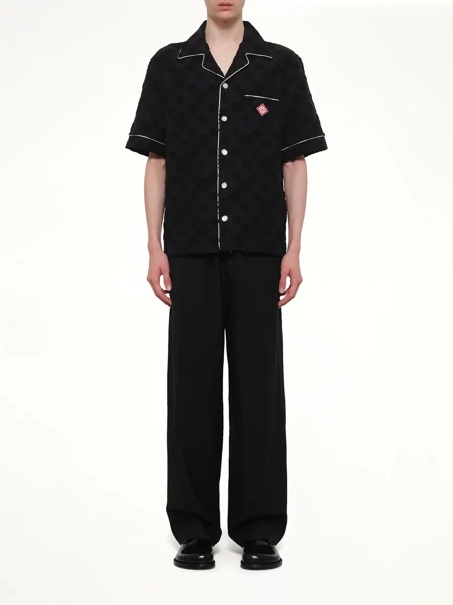 Casablanca Towelling Monogram Shirt | Thumbnail 7 Casablanca Towelling Monogram Shirt | Thumbnail 7