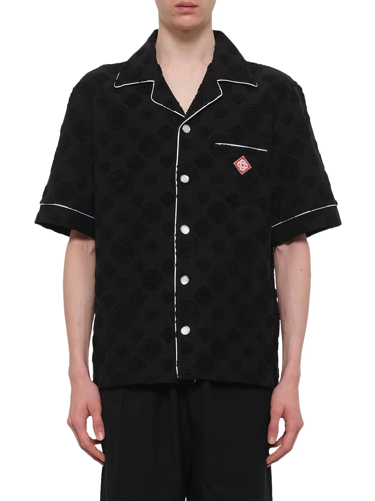 Casablanca Towelling Monogram Shirt