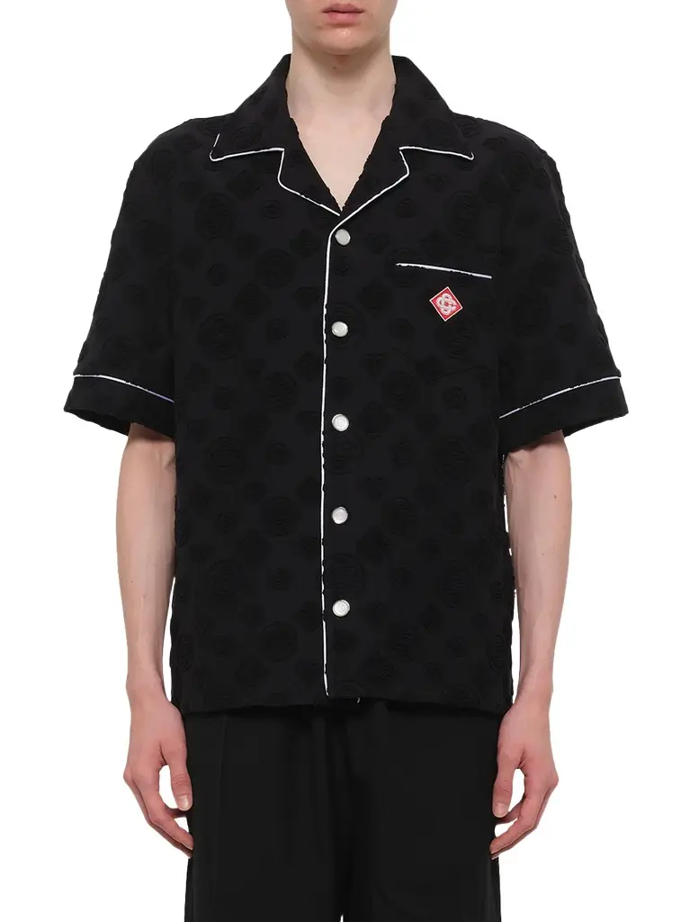 Casablanca Towelling Monogram Shirt