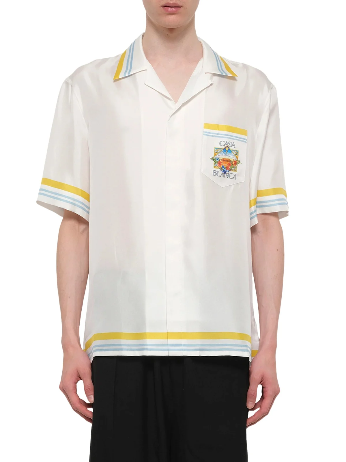 Casablanca Tennis Landscape SS Shirt