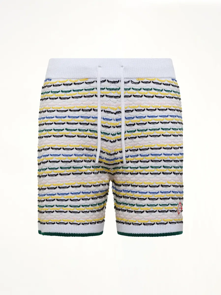 Casablanca Tuck Stitch Shorts | Thumbnail 2
