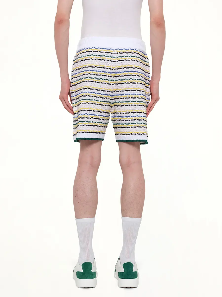 Casablanca Tuck Stitch Shorts | Thumbnail 5