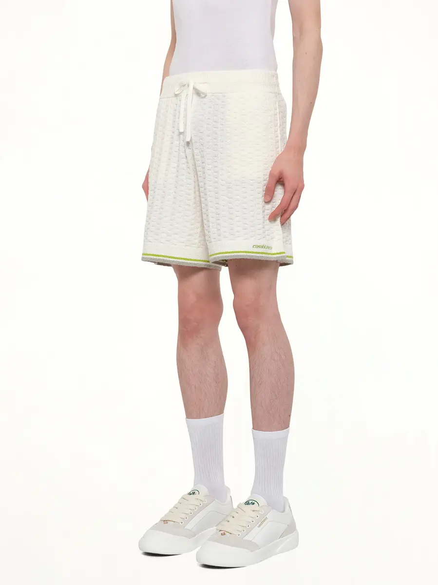 Casablanca Tennis Boucle Shorts | Thumbnail 3 Casablanca Tennis Boucle Shorts | Thumbnail 3