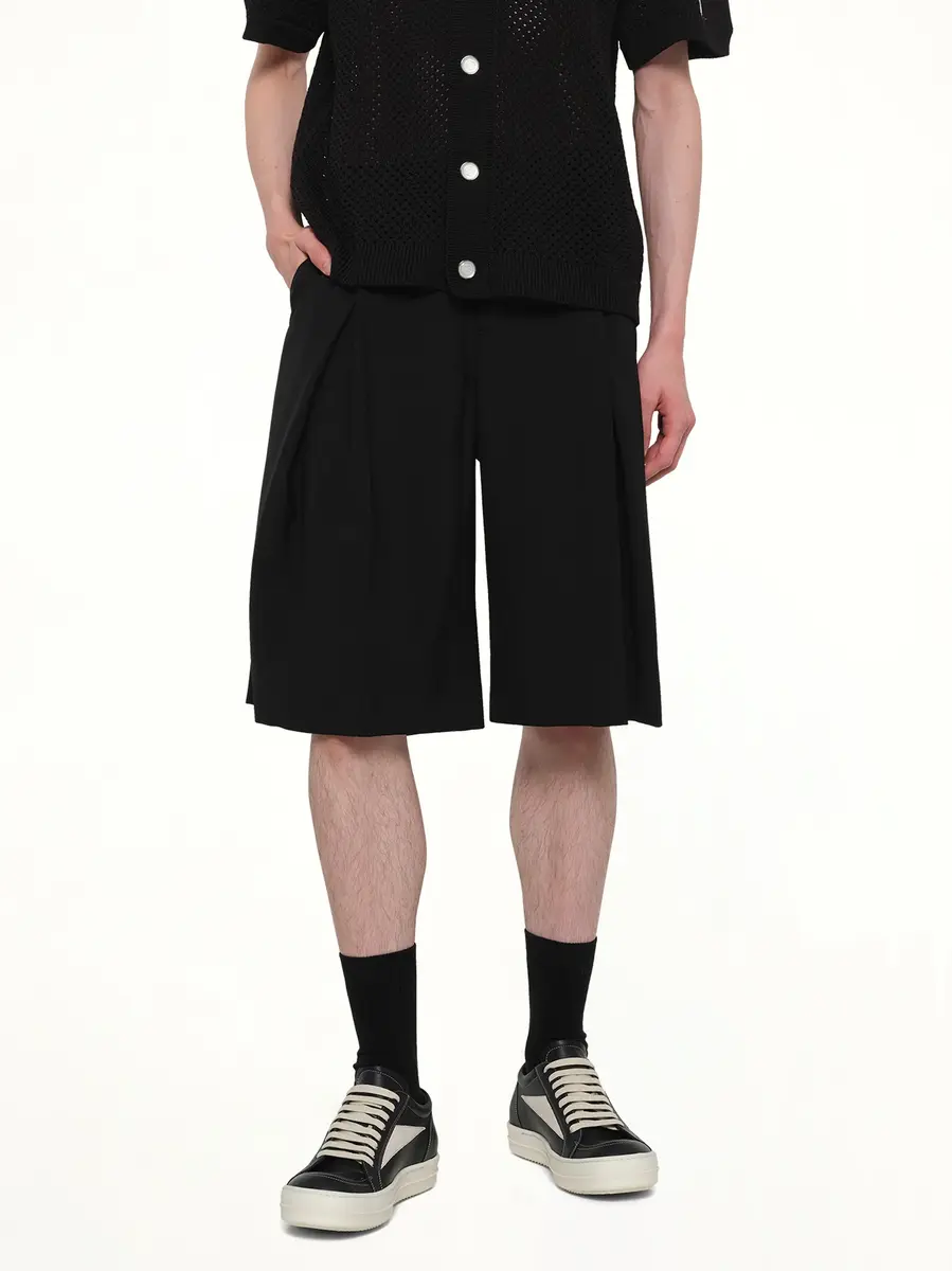 Casablanca Pleated Baggy Shorts | Thumbnail 6 Casablanca Pleated Baggy Shorts | Thumbnail 6