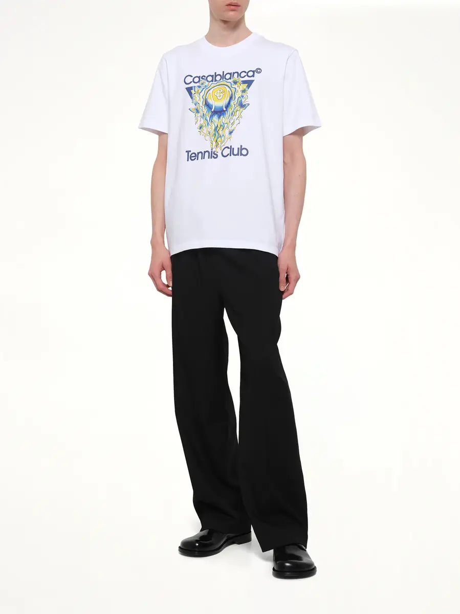 Casablanca Tennis Club Icon Classic T-shirt | Thumbnail 4 Casablanca Tennis Club Icon Classic T-shirt | Thumbnail 4