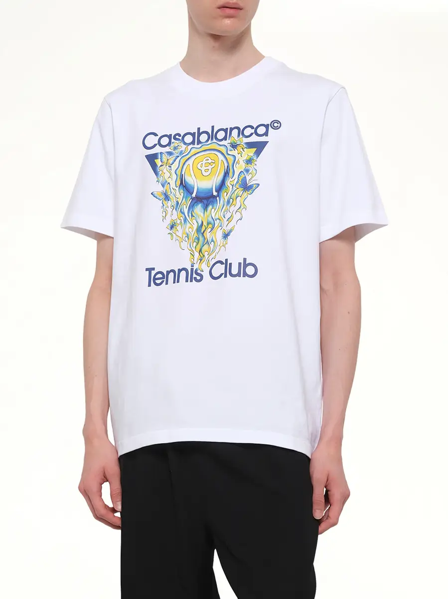 Casablanca Tennis Club Icon Classic T-shirt | Thumbnail 6 Casablanca Tennis Club Icon Classic T-shirt | Thumbnail 6