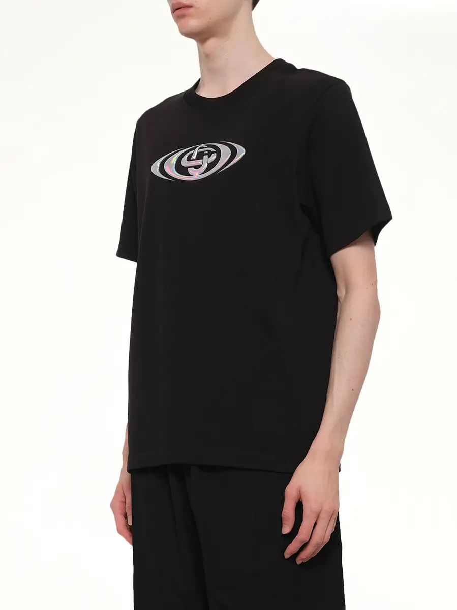 Casablanca Warped Logo Classic T-shirt | Thumbnail 3 Casablanca Warped Logo Classic T-shirt | Thumbnail 3