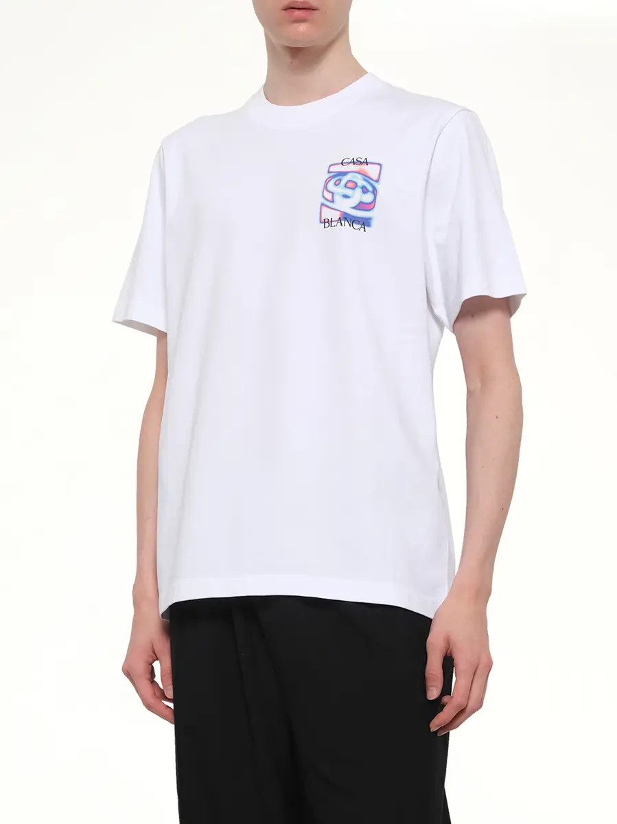Casablanca Heat Map Classic T-shirt | Thumbnail 6 Casablanca Heat Map Classic T-shirt | Thumbnail 6