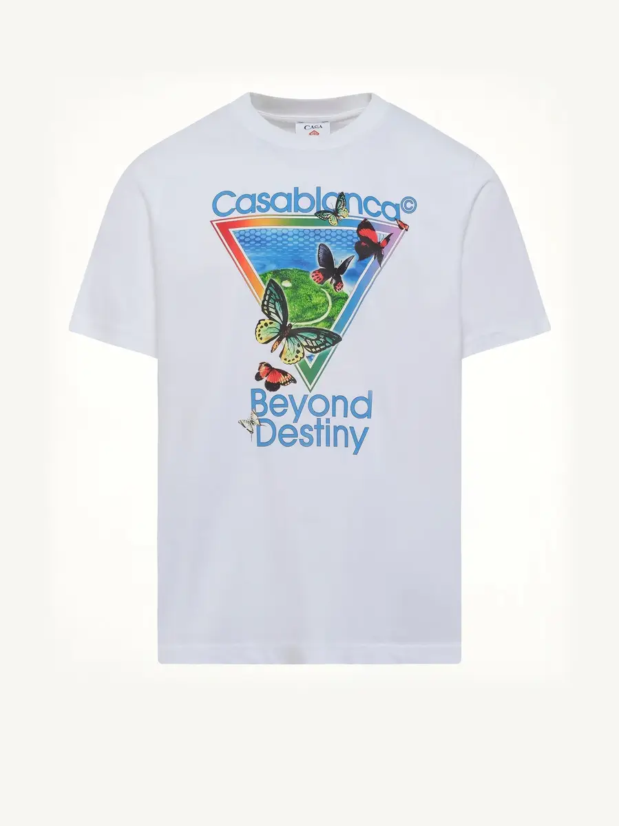 Casablanca Tennis Club Icon Beyond Destiny Classic T-shirt | Thumbnail 2 Casablanca Tennis Club Icon Beyond Destiny Classic T-shirt | Thumbnail 2