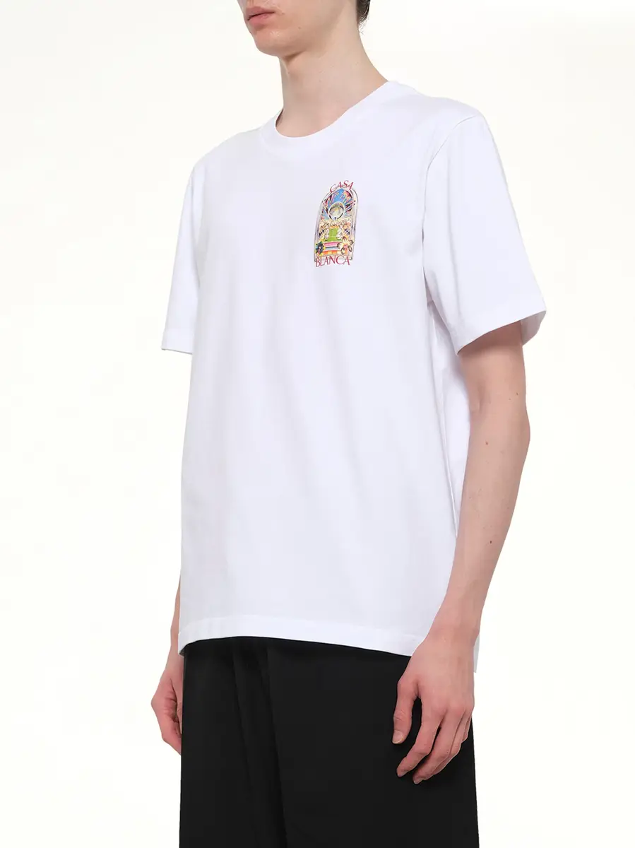 Casablanca Tennis Landscape Classic T-shirt | Thumbnail 3 Casablanca Tennis Landscape Classic T-shirt | Thumbnail 3