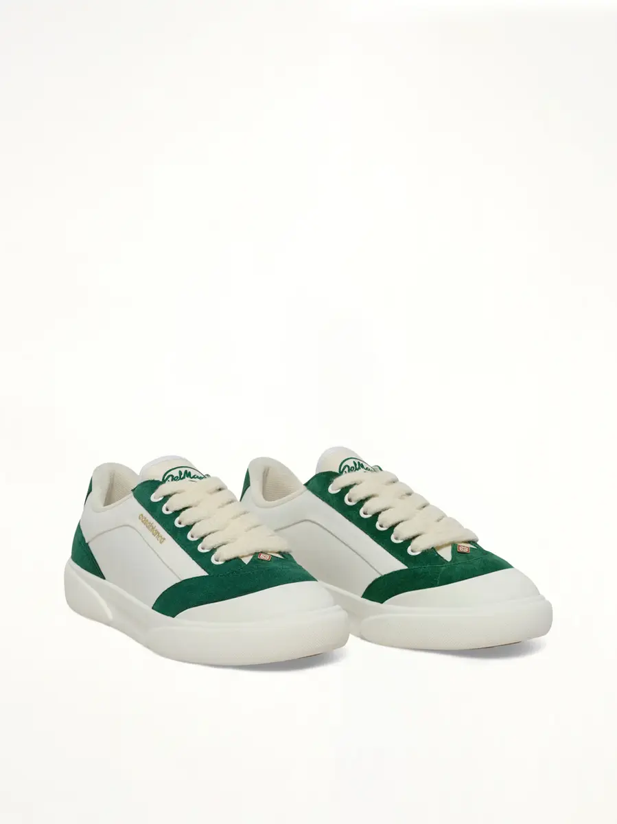 Casablanca Del Mar Sneaker in White/green | Thumbnail 2 Casablanca Del Mar Sneaker in White/green | Thumbnail 2