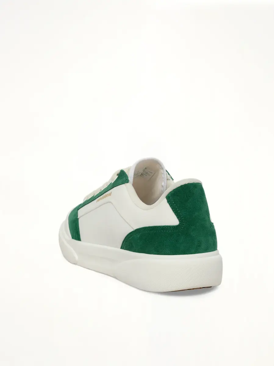 Casablanca Del Mar Sneaker in White/green | Thumbnail 3 Casablanca Del Mar Sneaker in White/green | Thumbnail 3