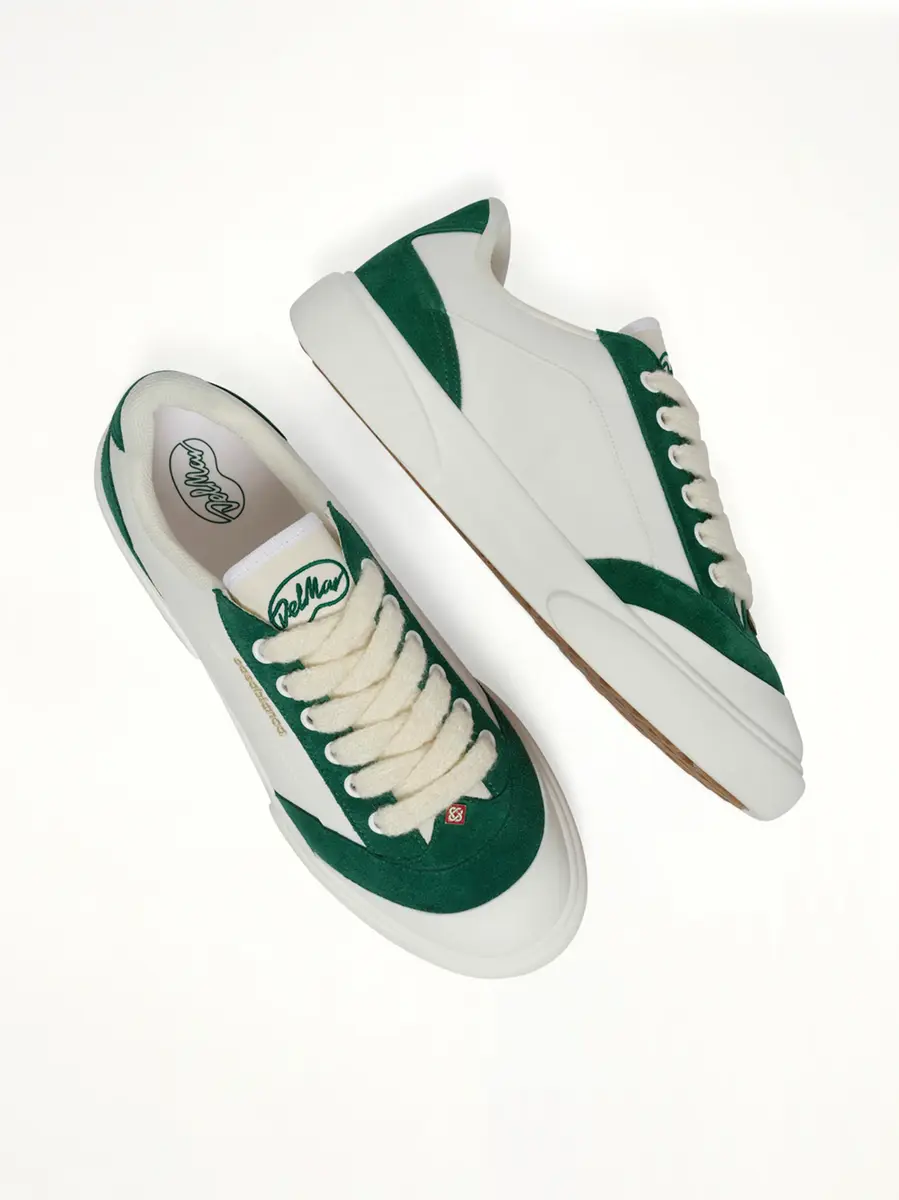 Casablanca Del Mar Sneaker in White/green | Thumbnail 4 Casablanca Del Mar Sneaker in White/green | Thumbnail 4