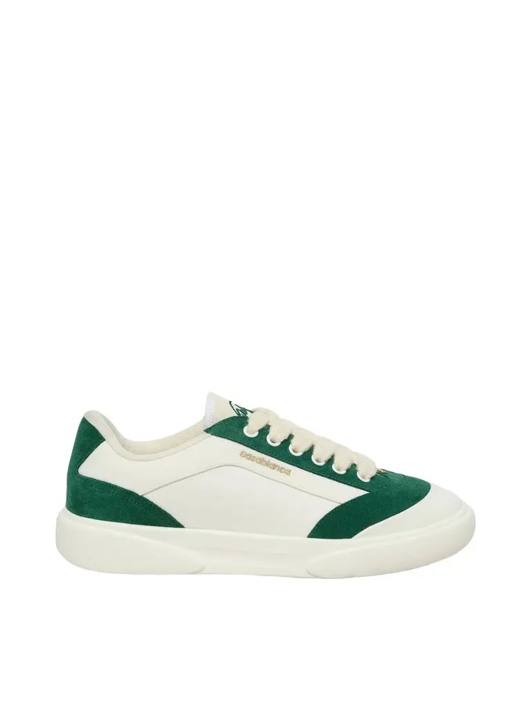 Casablanca Del Mar Sneaker in White/green