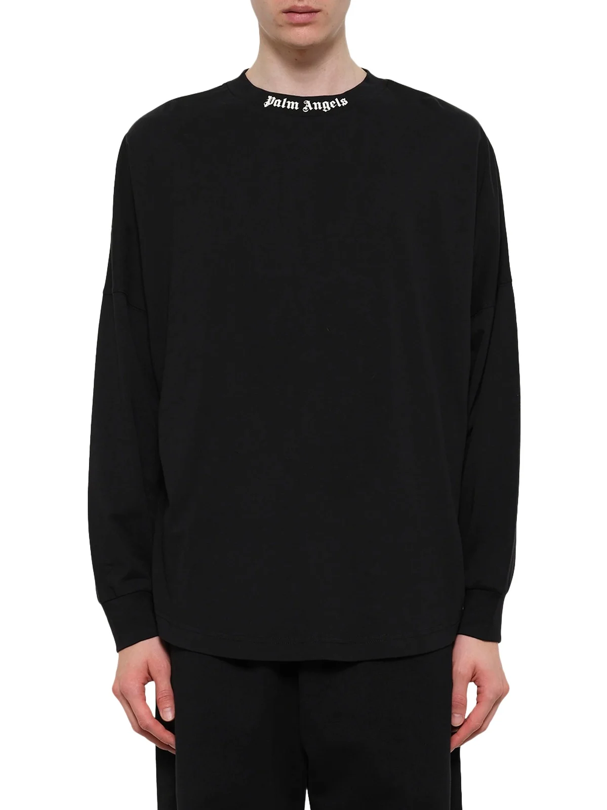 Classic Logo Over T-shirt L/s in Black/off White Classic Logo Over T-shirt L/s in Black/off White
