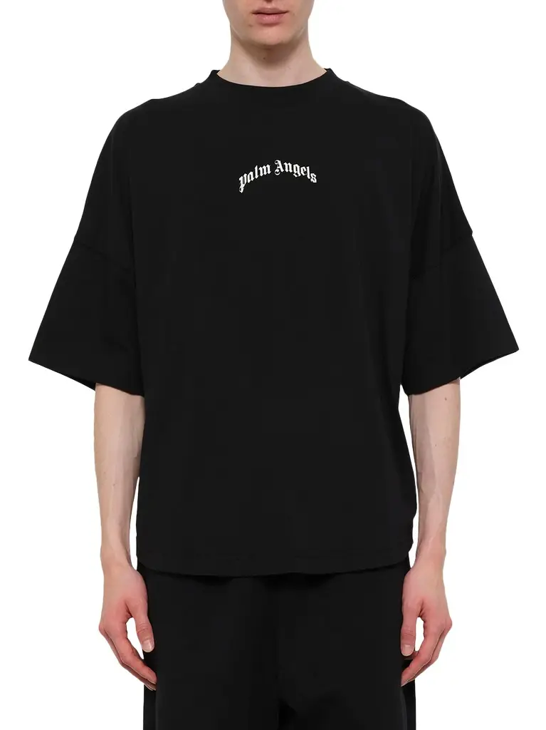 Classic Logo Over T-shirt in Black/off White