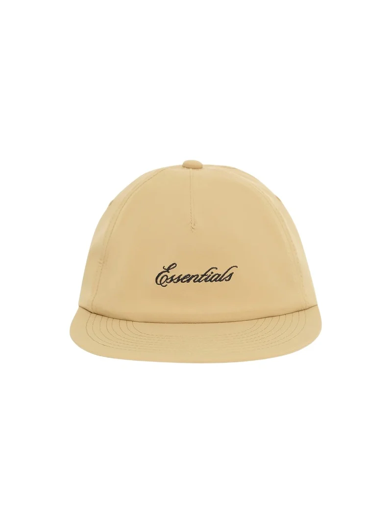 Fear of God Essentials Signature 5 Panel Hat in Dune
