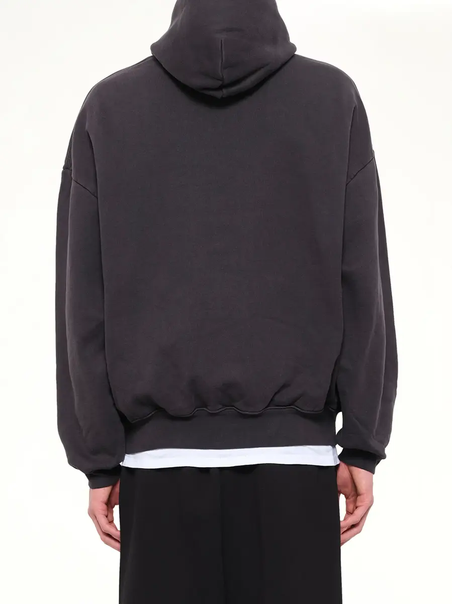 Fear of God Essentials Campus 90's Hoodie in Faded Black | Thumbnail 5 Fear of God Essentials Campus 90's Hoodie in Faded Black | Thumbnail 5