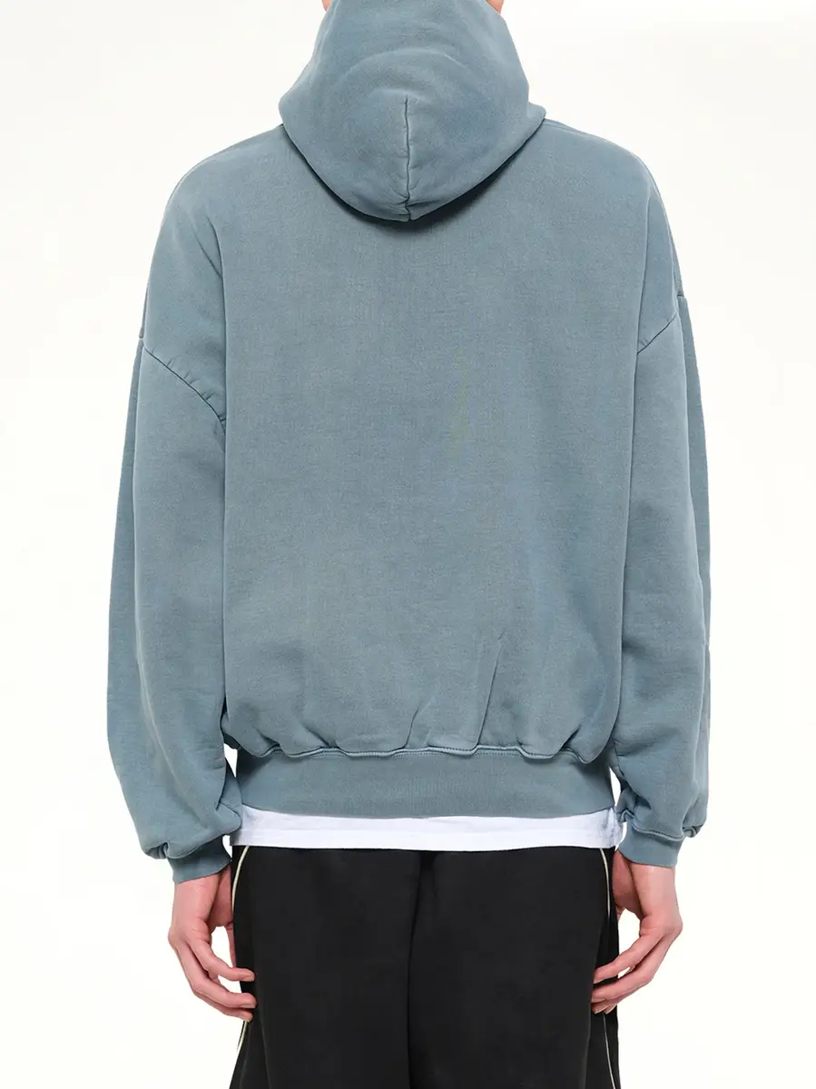 Fear of God Essentials Campus 90's Hoodie in Faded Coastal | Thumbnail 5 Fear of God Essentials Campus 90's Hoodie in Faded Coastal | Thumbnail 5