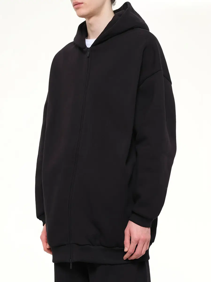 Fear of God Essentials Property Lounge Long Zip Hoodie | Thumbnail 3 Fear of God Essentials Property Lounge Long Zip Hoodie | Thumbnail 3