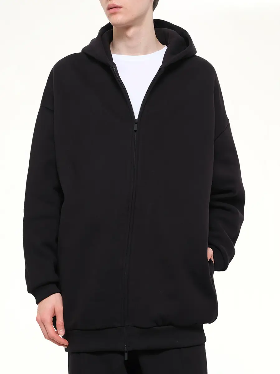 Fear of God Essentials Property Lounge Long Zip Hoodie | Thumbnail 6 Fear of God Essentials Property Lounge Long Zip Hoodie | Thumbnail 6