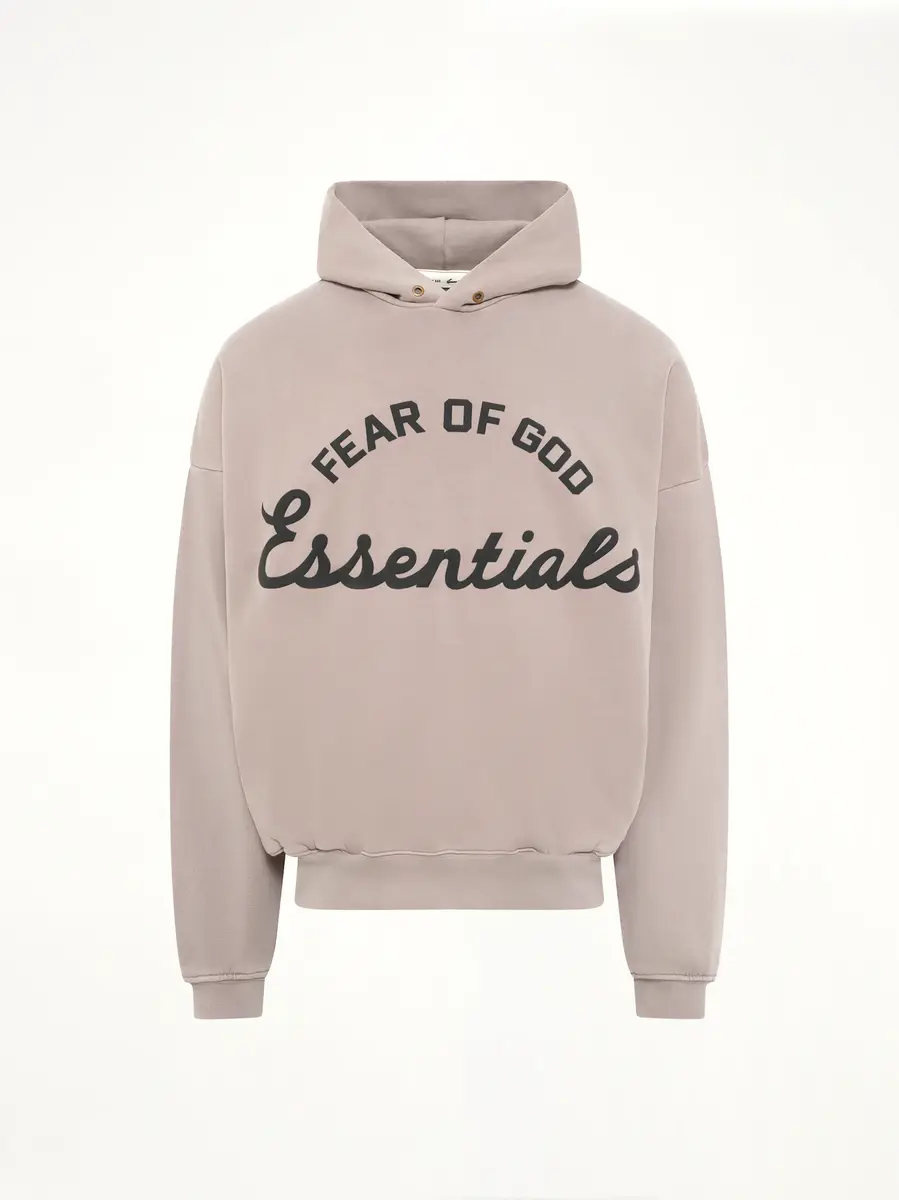 Fear of God Essentials Training 90's Hoodie in Faded Seal | Thumbnail 2 Fear of God Essentials Training 90's Hoodie in Faded Seal | Thumbnail 2