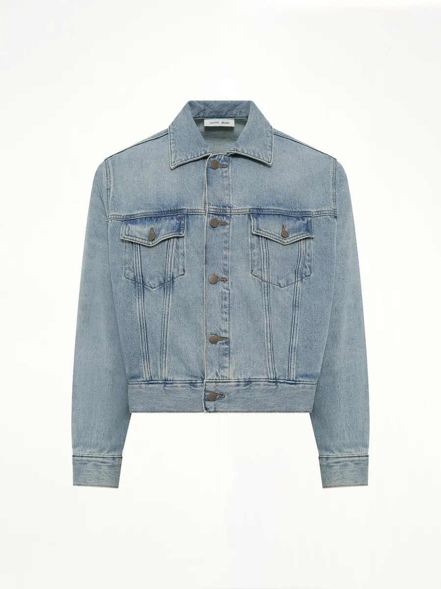 Fear of God Essentials Classic Denim Jacket | Thumbnail 2 Fear of God Essentials Classic Denim Jacket | Thumbnail 2