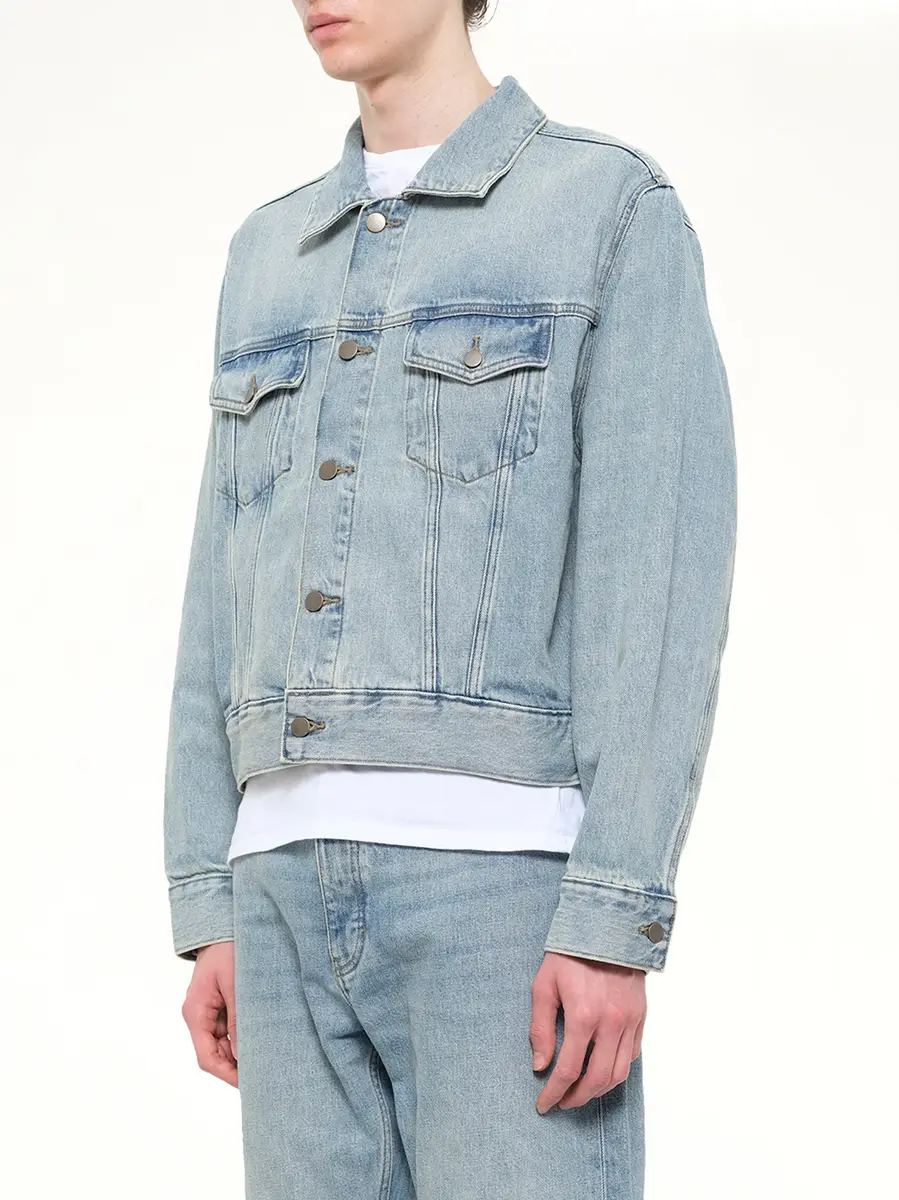 Fear of God Essentials Classic Denim Jacket | Thumbnail 3 Fear of God Essentials Classic Denim Jacket | Thumbnail 3
